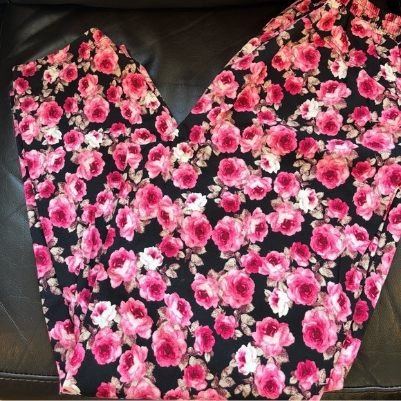 Large Lena Floral Pant- NWOT- never worn- Large- LuLaRoe - Picture 3 of 6